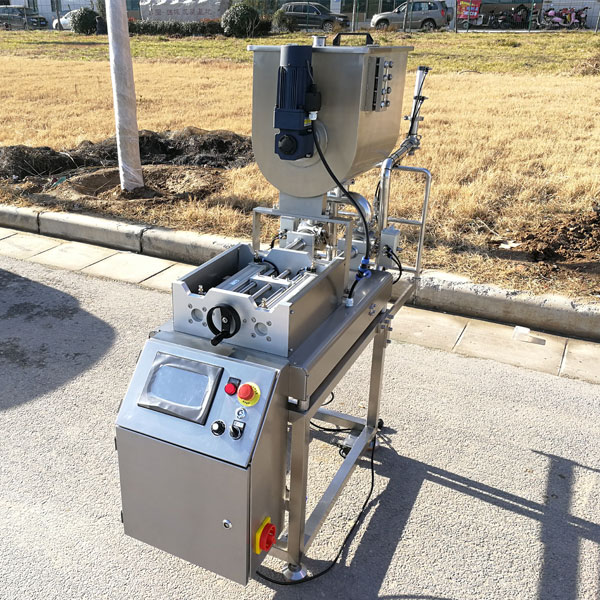 半自動牛肉醬灌裝機(jī)-牛肉醬加工生產(chǎn)設(shè)備 半自動牛肉醬灌裝機(jī)-牛肉醬加工生產(chǎn)設(shè)備