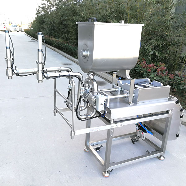 半自動牛肉醬灌裝機(jī)-牛肉醬加工生產(chǎn)設(shè)備 半自動牛肉醬灌裝機(jī)-牛肉醬加工生產(chǎn)設(shè)備